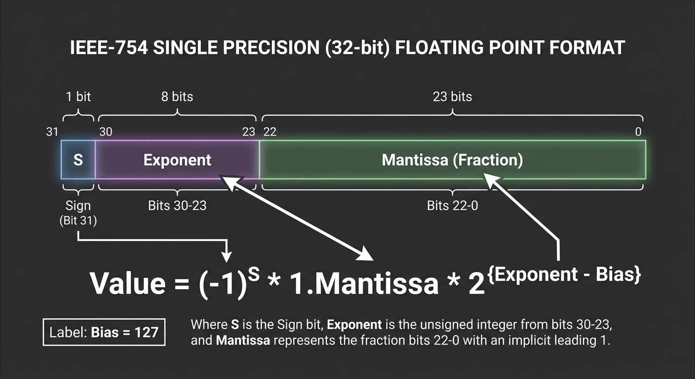 IEEE-754 Single Precision Format
