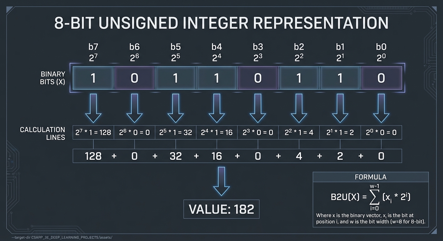8-bit Unsigned Integer Example