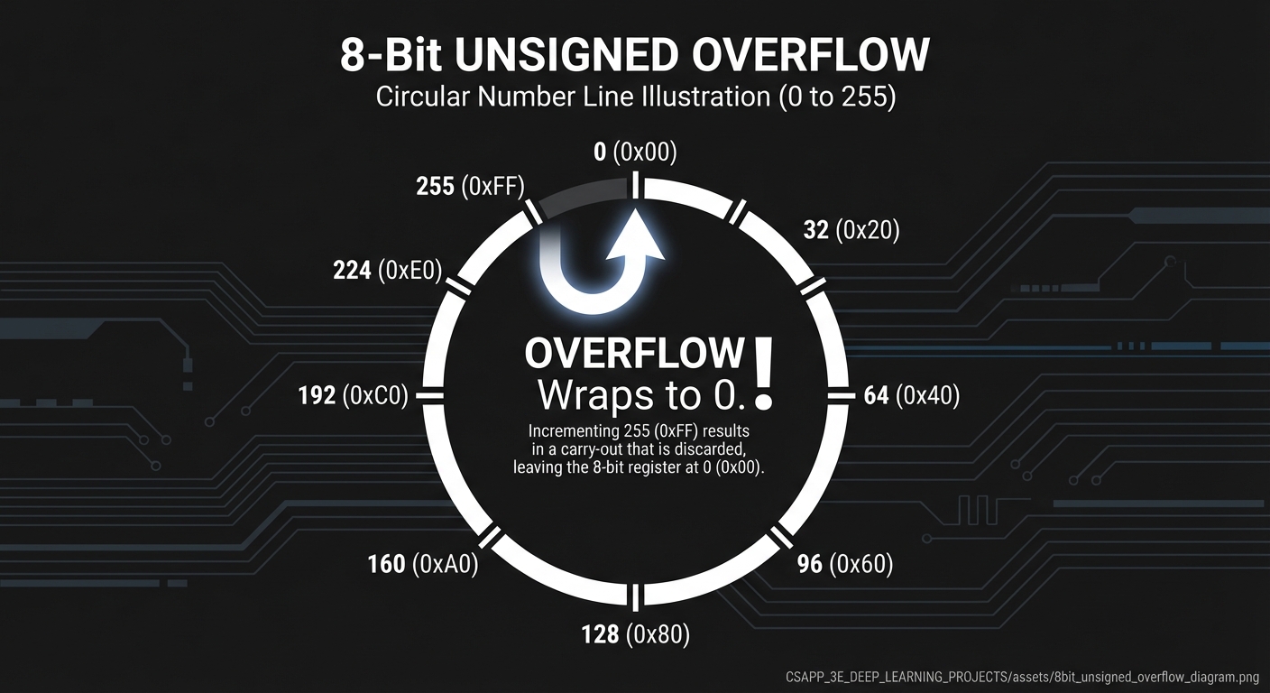 Unsigned Overflow Visualization
