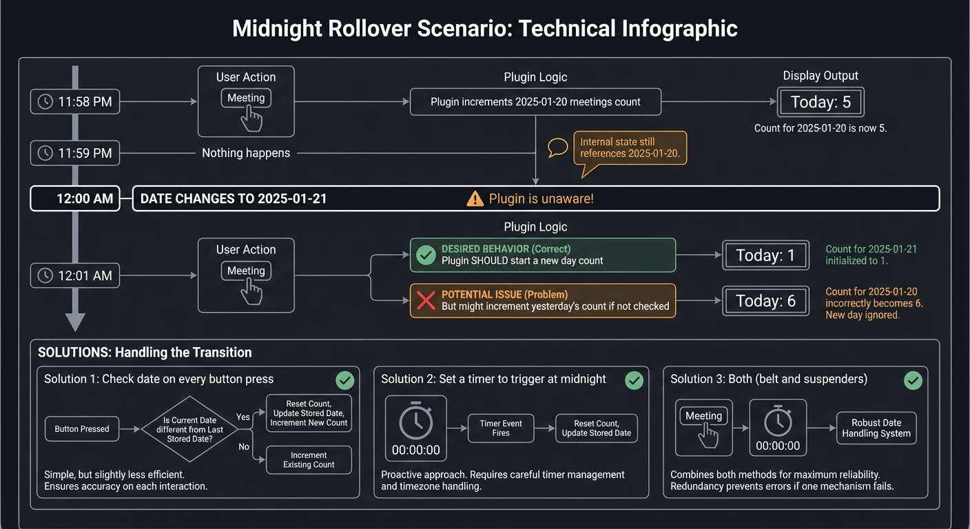Midnight Rollover Scenario