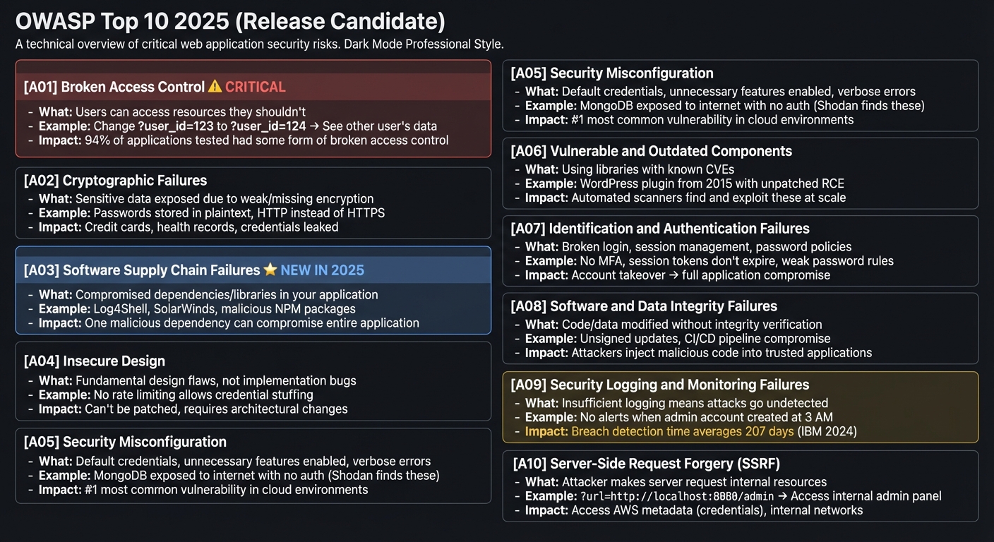 OWASP Top 10 2025 (Release Candidate)