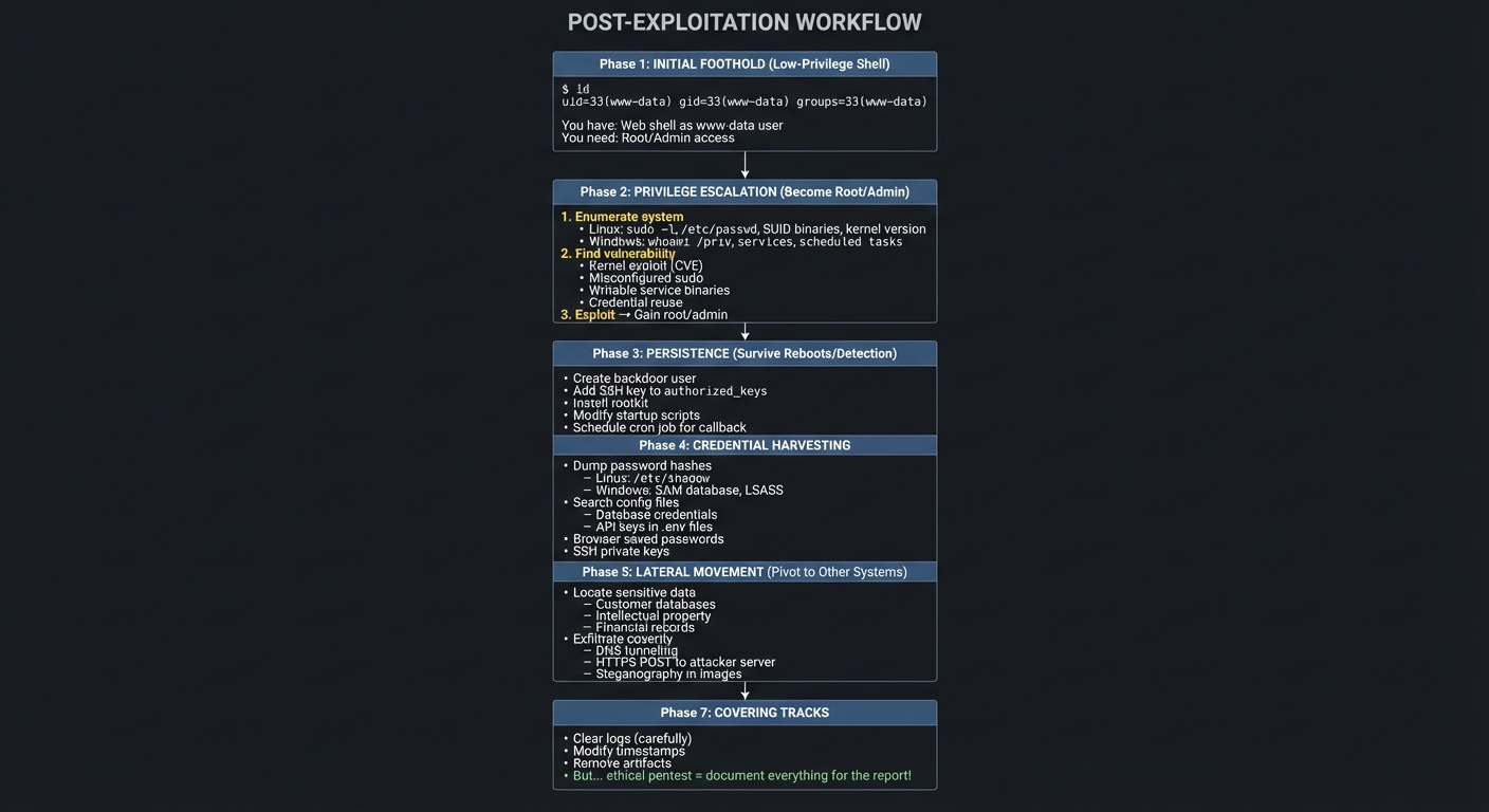 Post-Exploitation Workflow