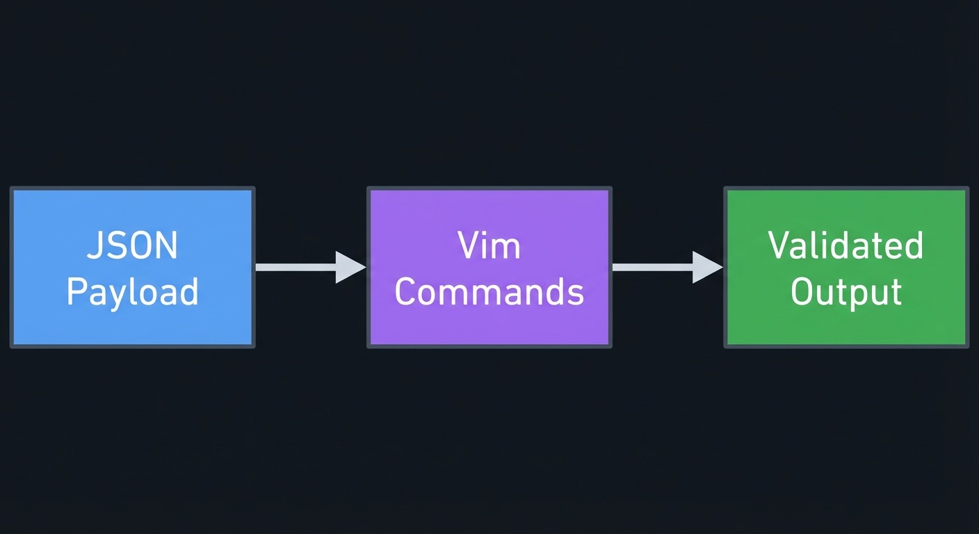 JSON workflow pipeline