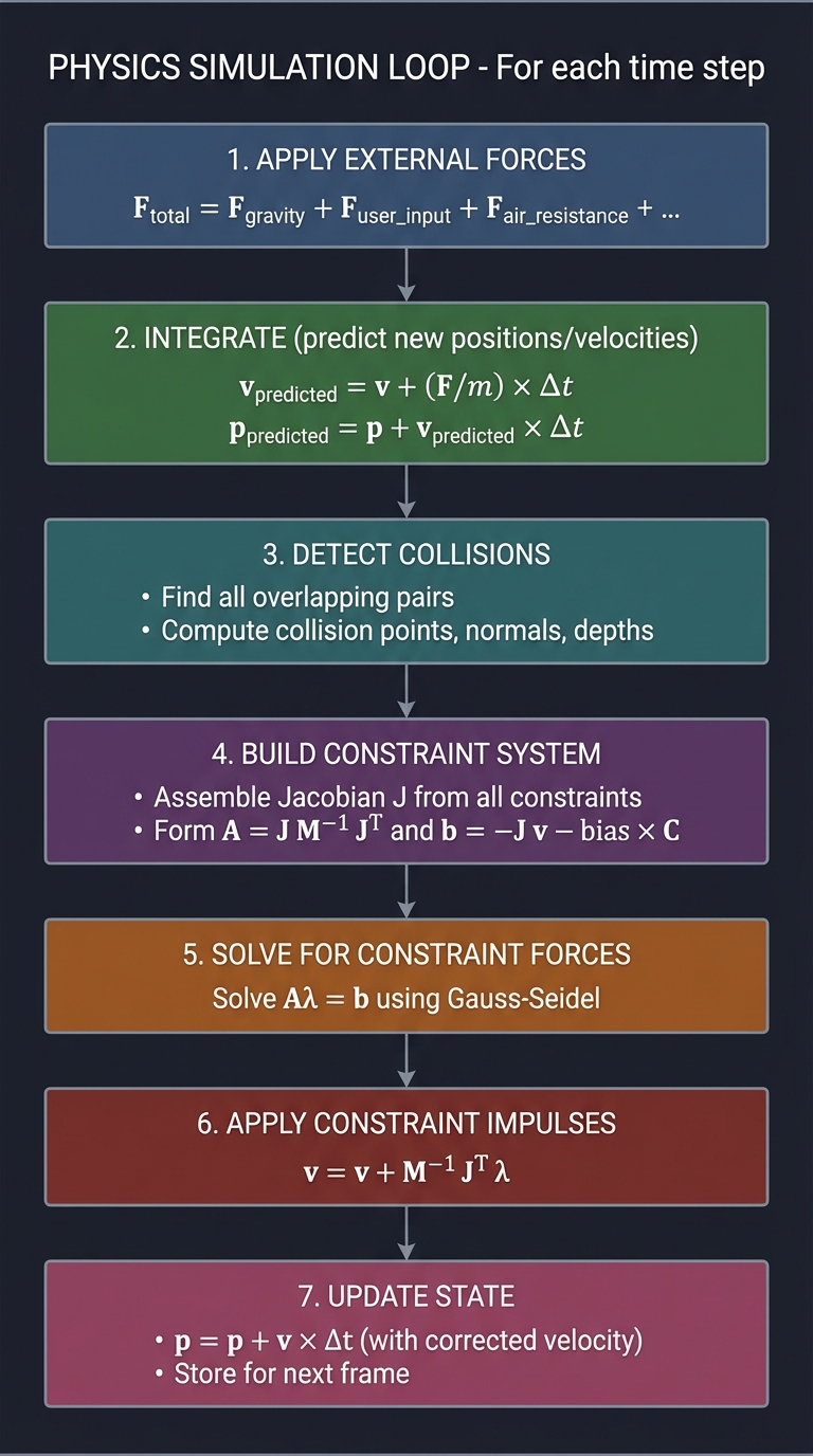 Physics Simulation Loop