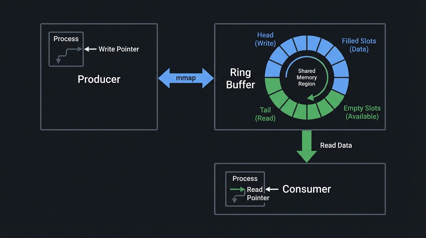 Memory-Mapped Ring Buffer Architecture