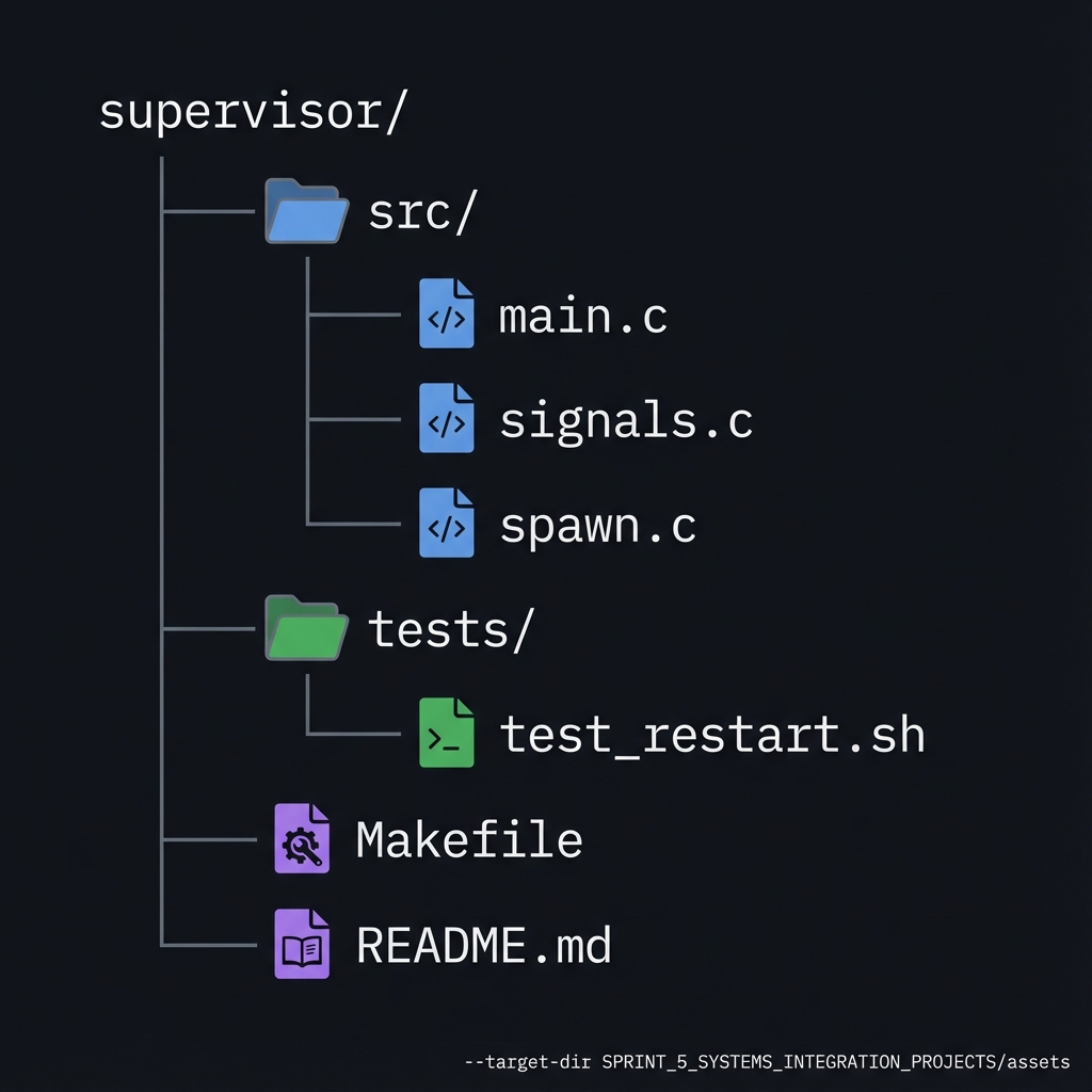 Supervisor Project Structure