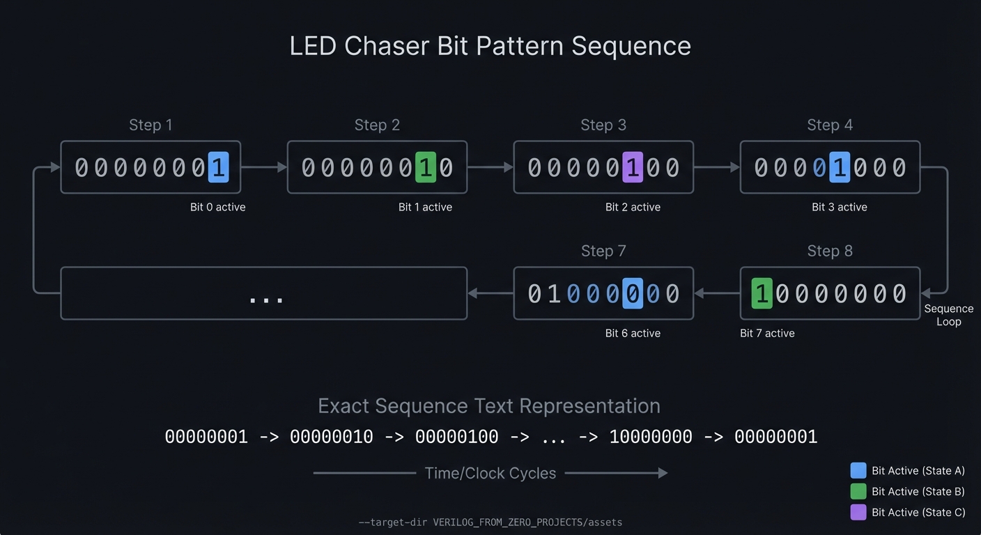 Shift register ring sequence