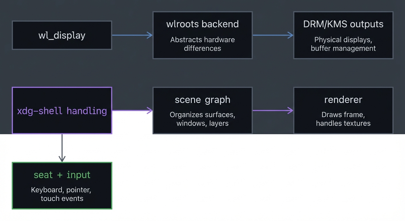 Wlroots Compositor Architecture