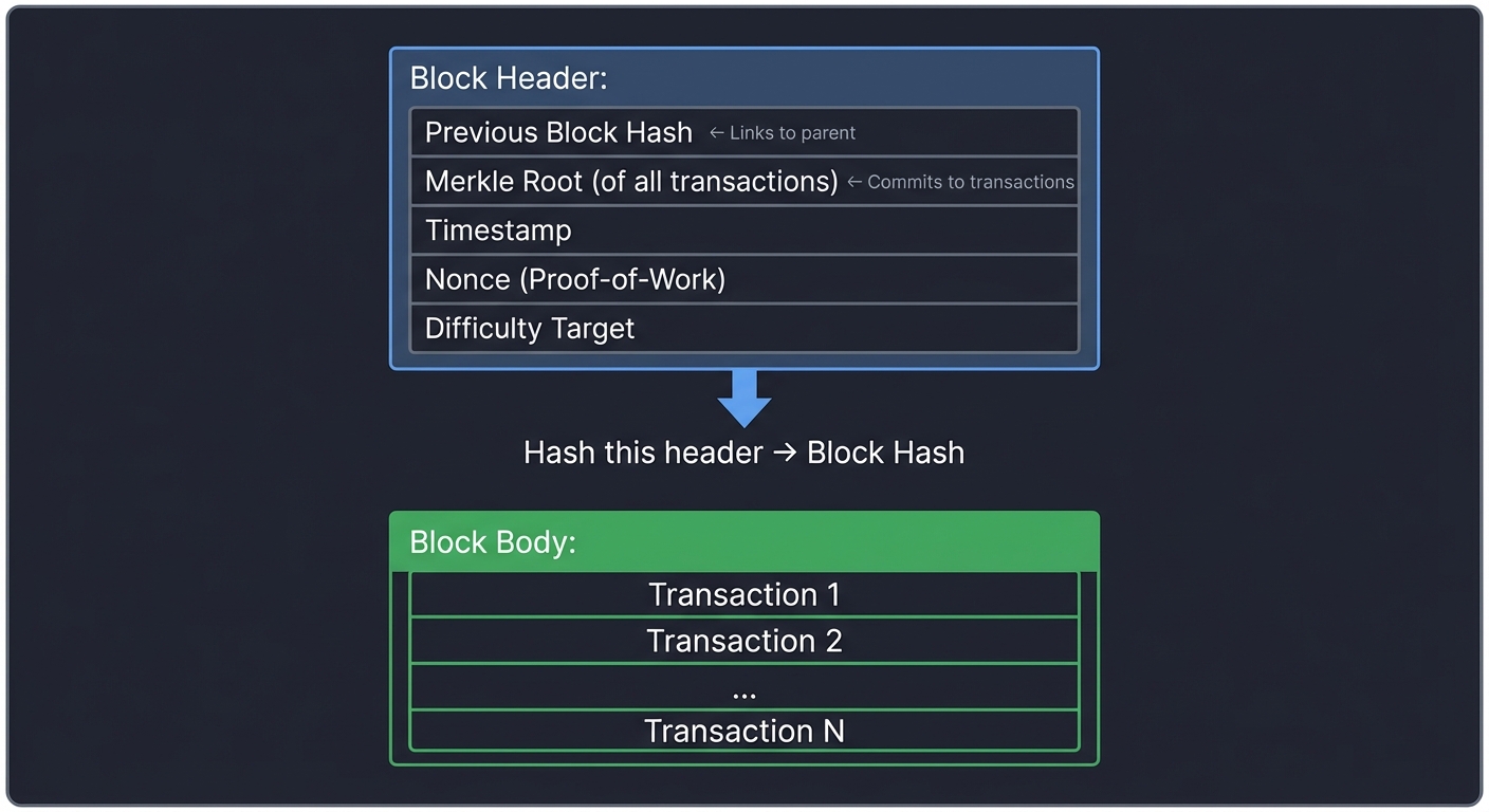 Blockchain Block Structure