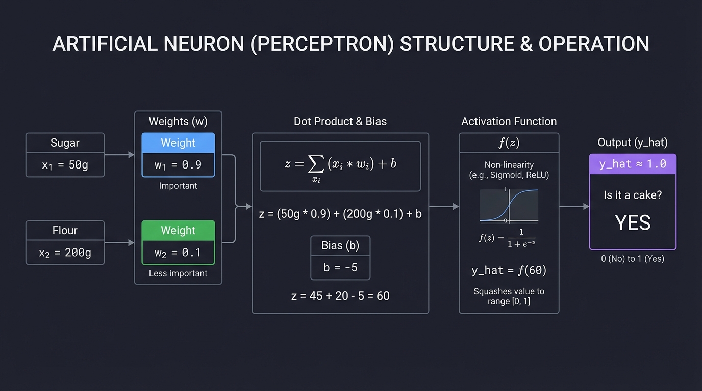 Artificial Neuron Structure