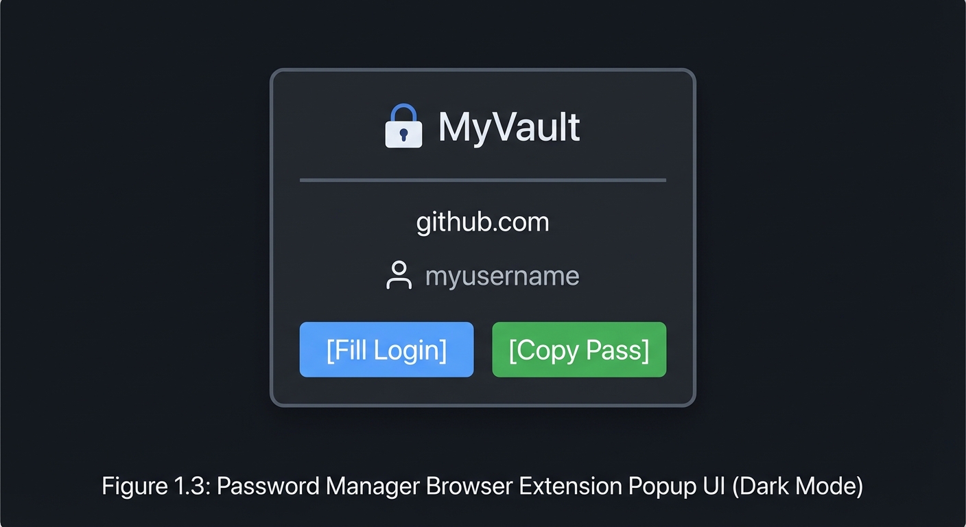 Browser Extension Popup Interface