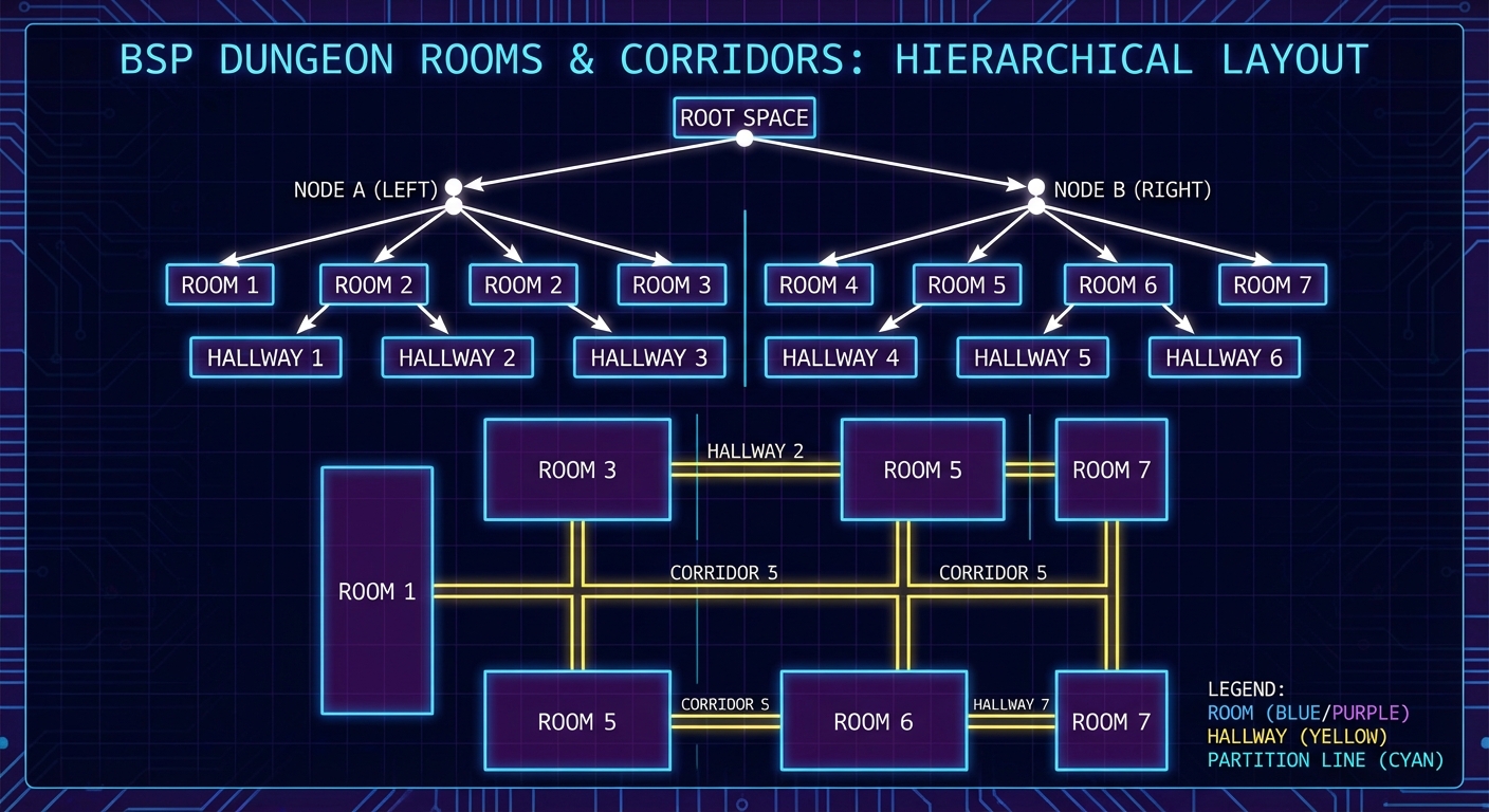 BSP Rooms and Corridors