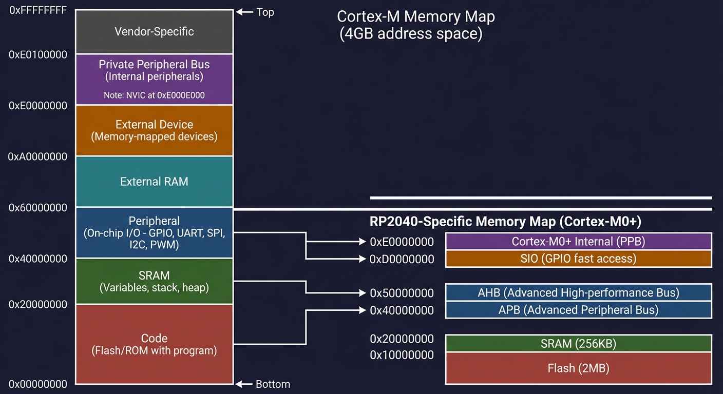 Cortex-M Memory Map