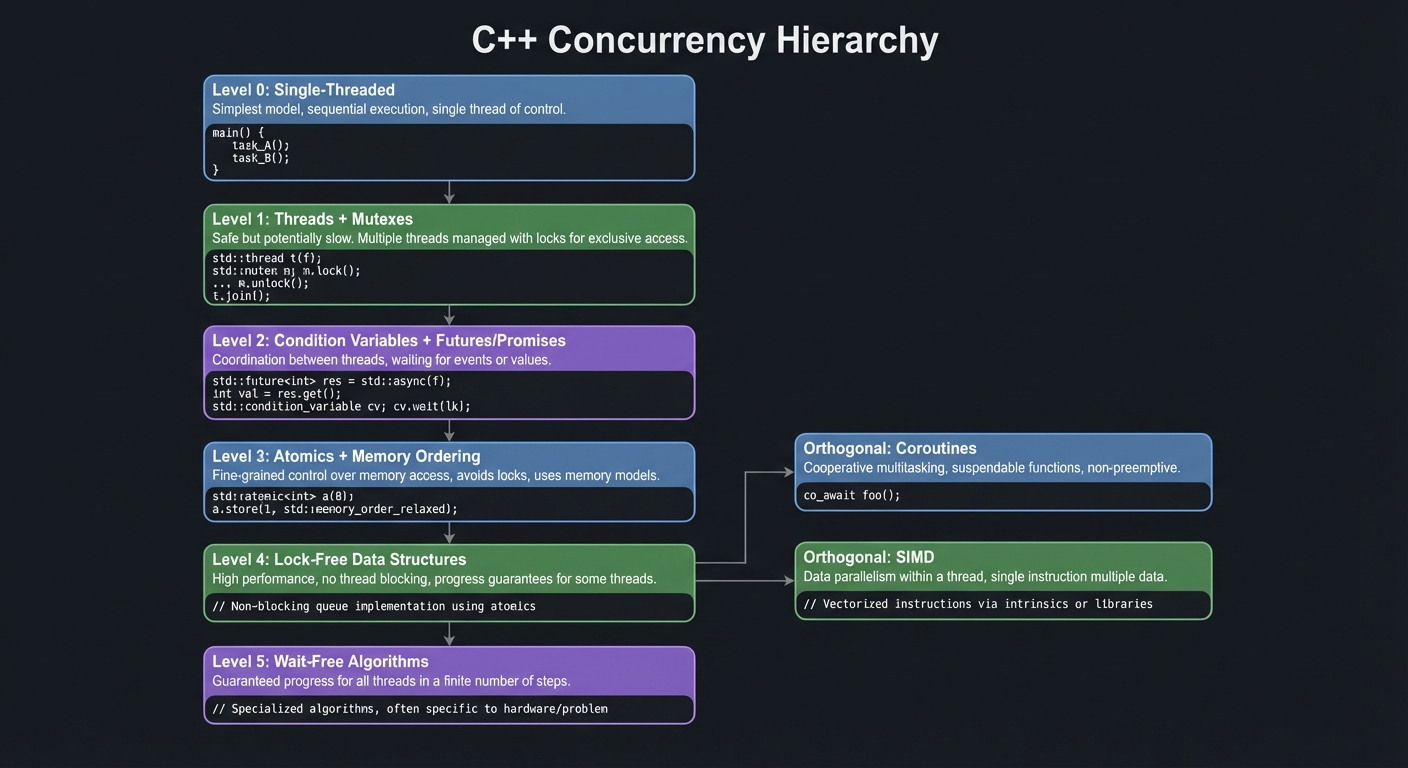 C++ Concurrency Hierarchy