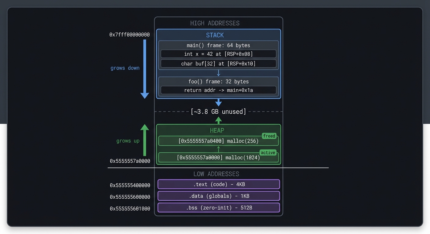 Memory Map Visualization