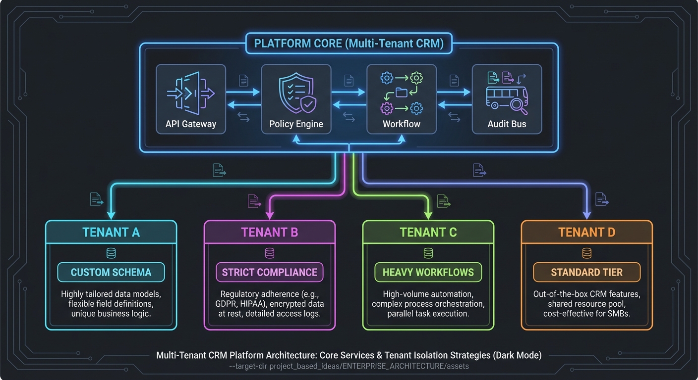 CRM Multi-Tenant Platform Core