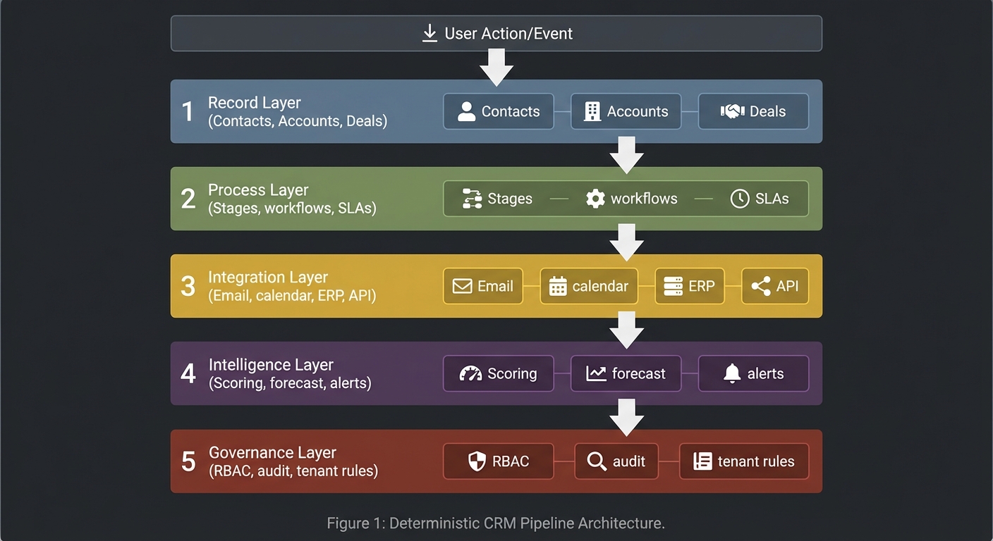 CRM Layered Pipeline
