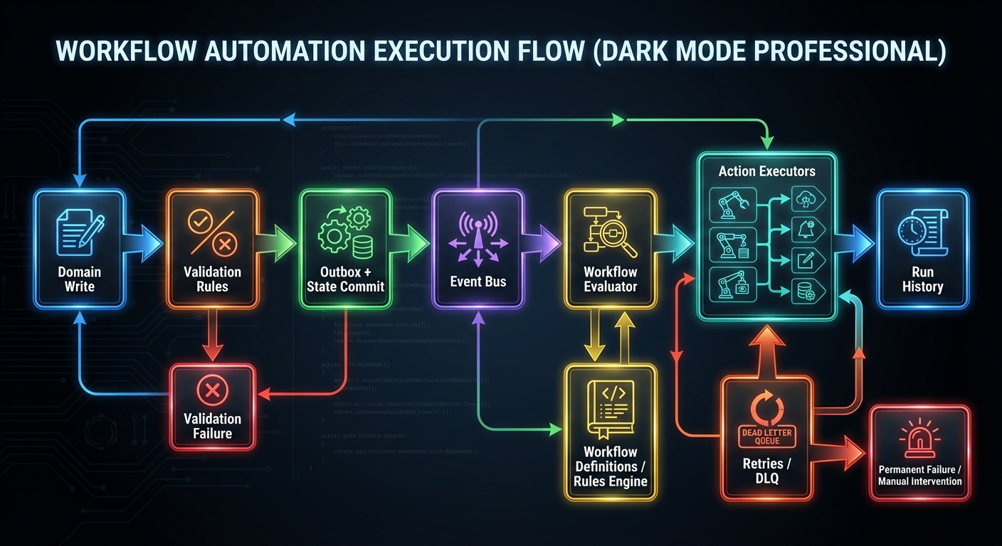 CRM Workflow Execution Model