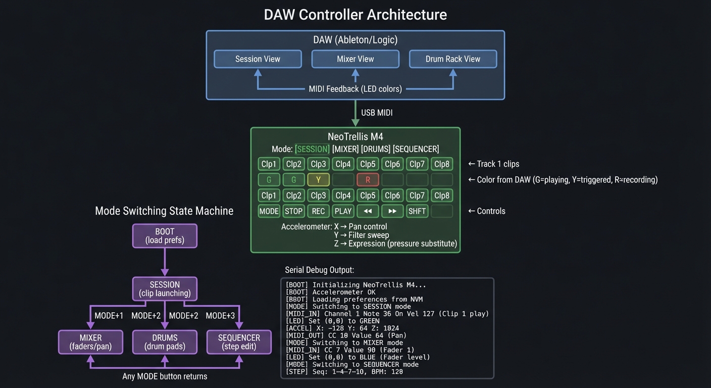 DAW Controller Architecture