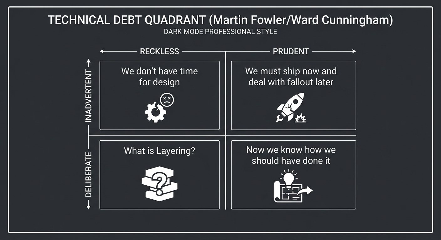 Technical Debt Quadrant