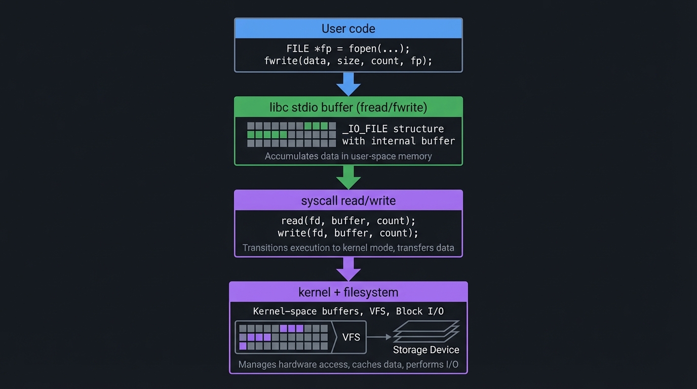 Buffering vs Syscalls