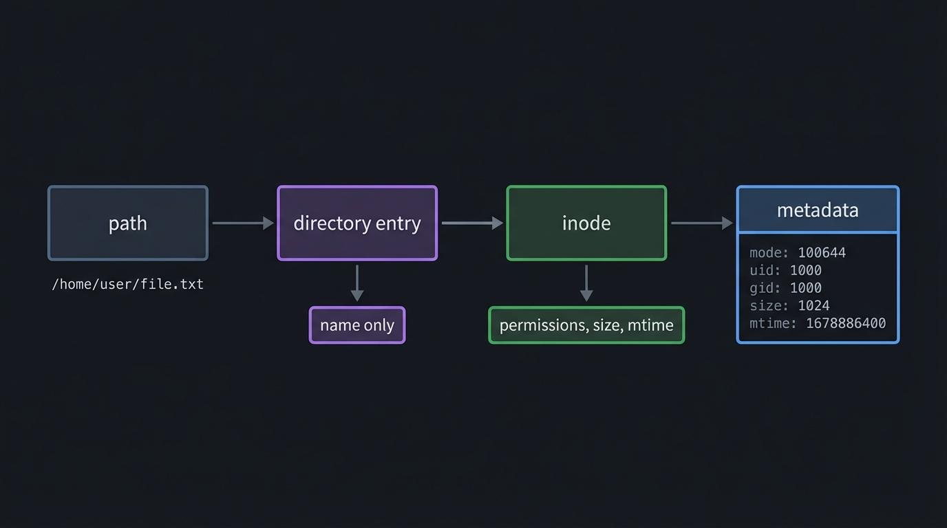 Path to Inode Metadata