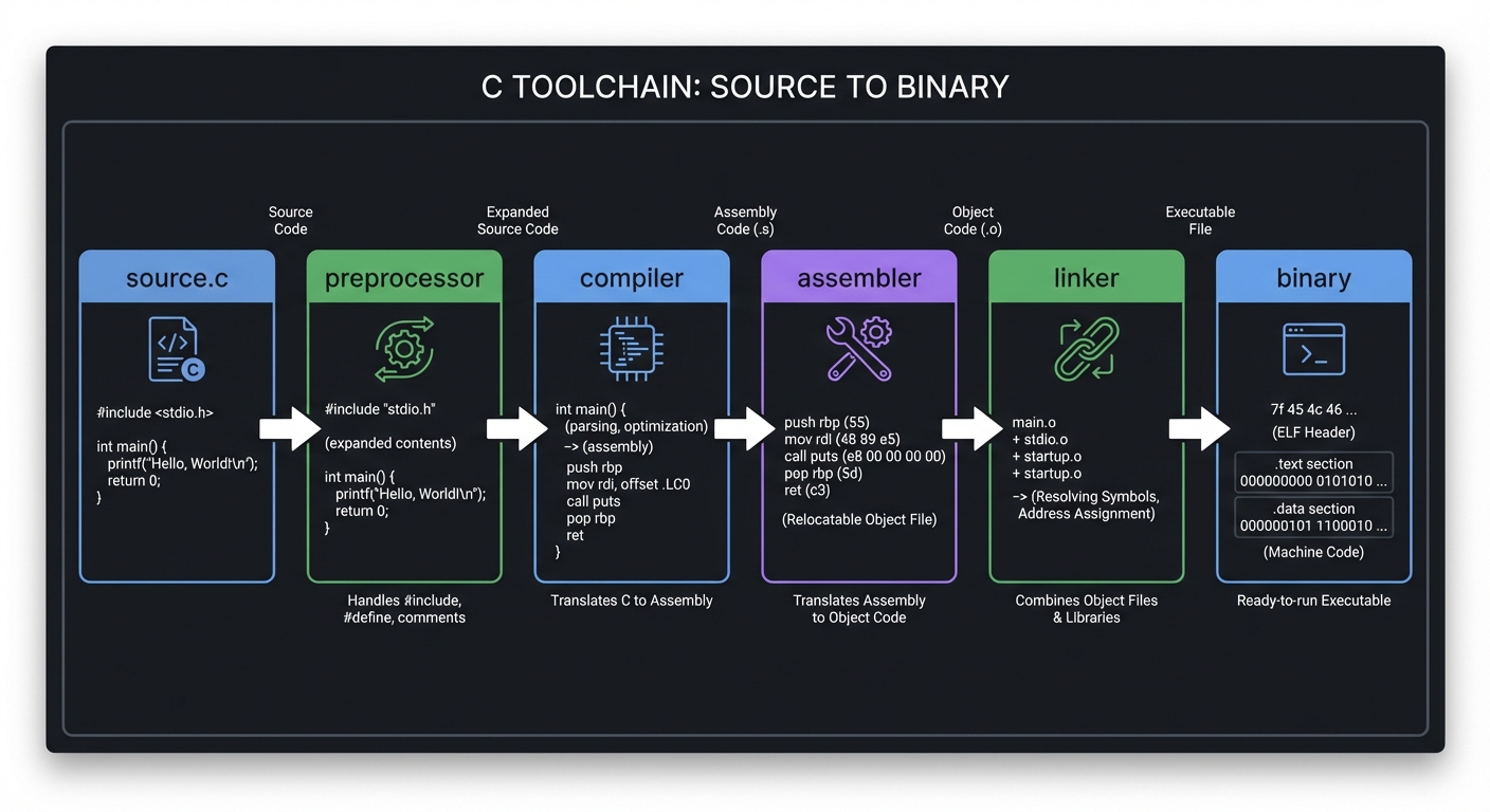 C Toolchain Pipeline