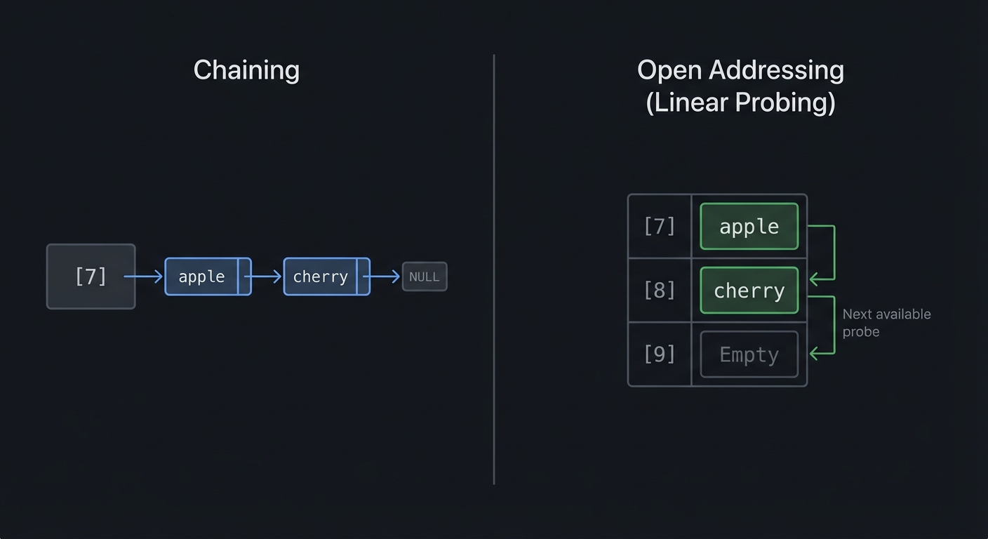 Hash Collision Strategies