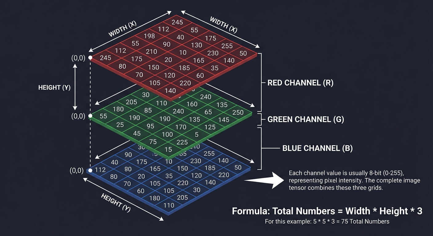 Image Numerical Grid