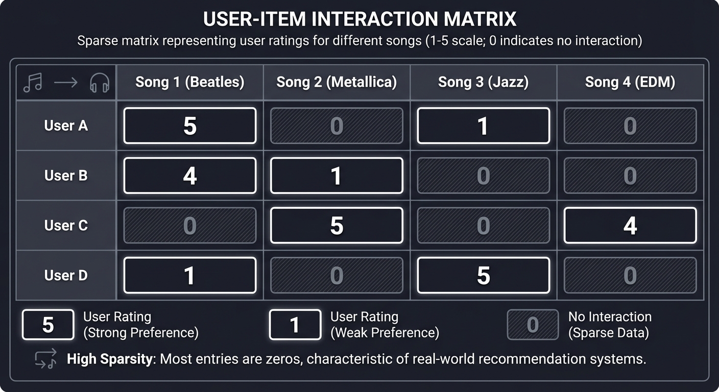 User-Item Interaction Matrix