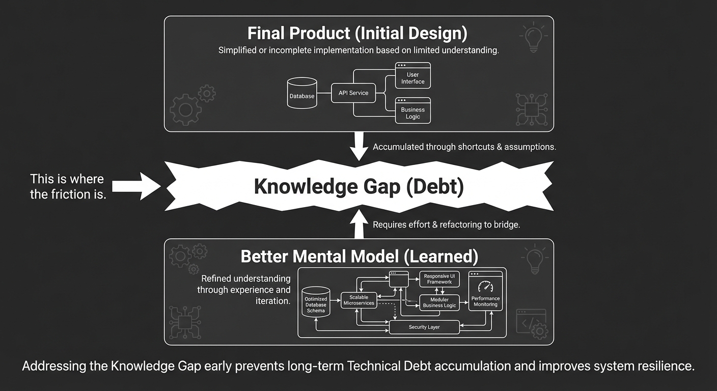 Knowledge Gap and Technical Debt