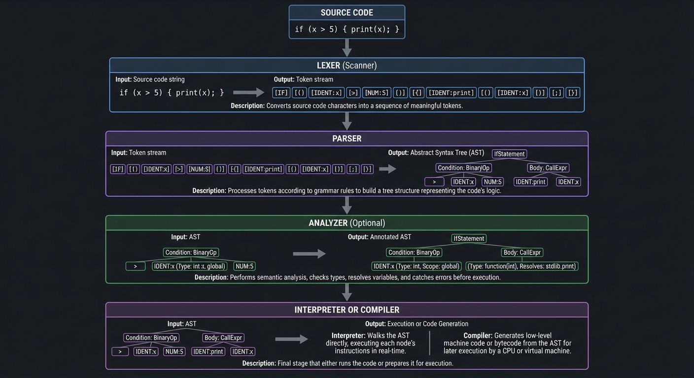 Language Implementation Pipeline