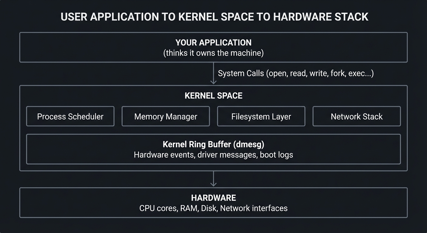 linux tools user kernel hardware