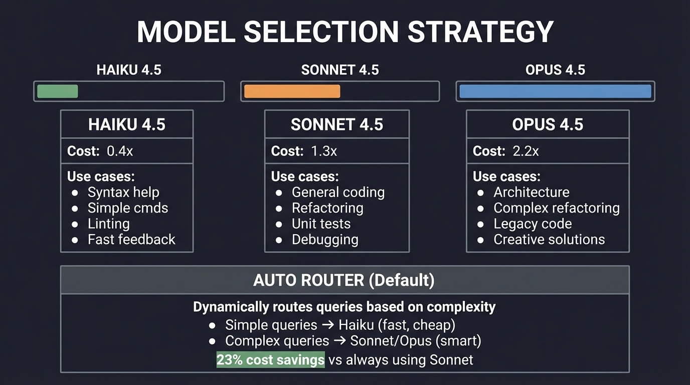 Model Selection Strategy