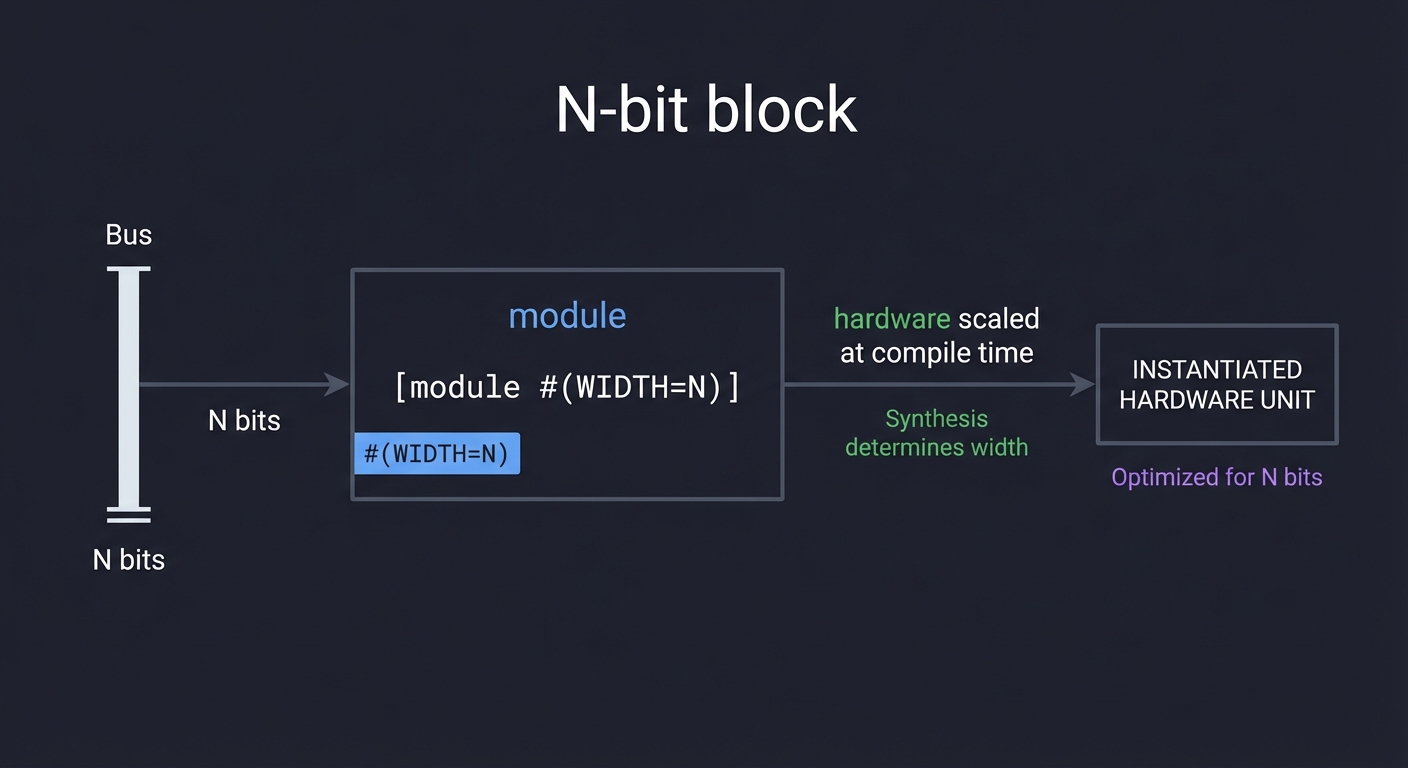 N-bit module scaling