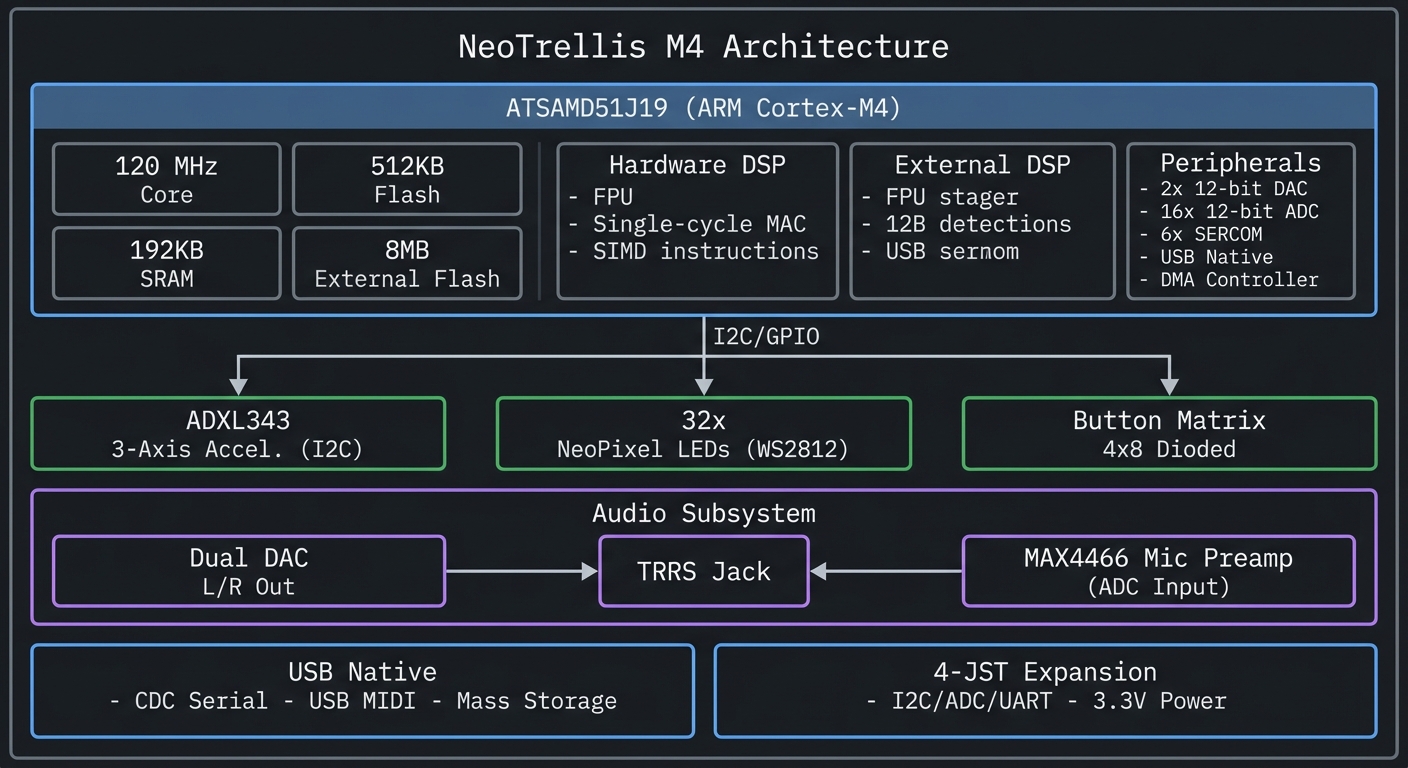 NeoTrellis M4 Architecture