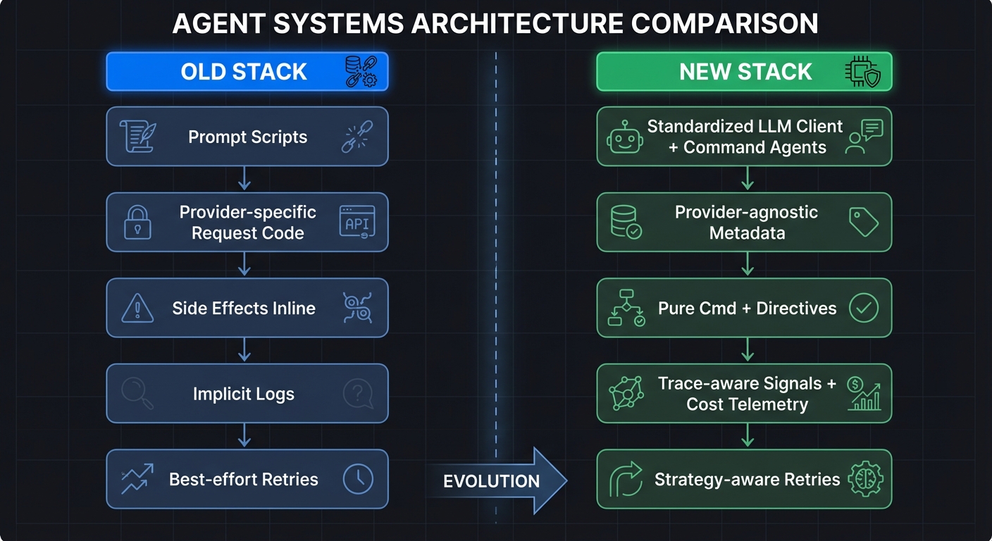 Old vs New Agent Stack