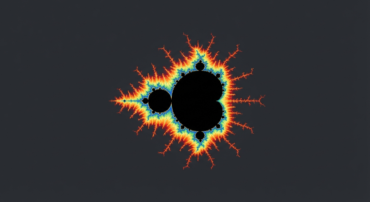 Fractal rendering outcome illustration