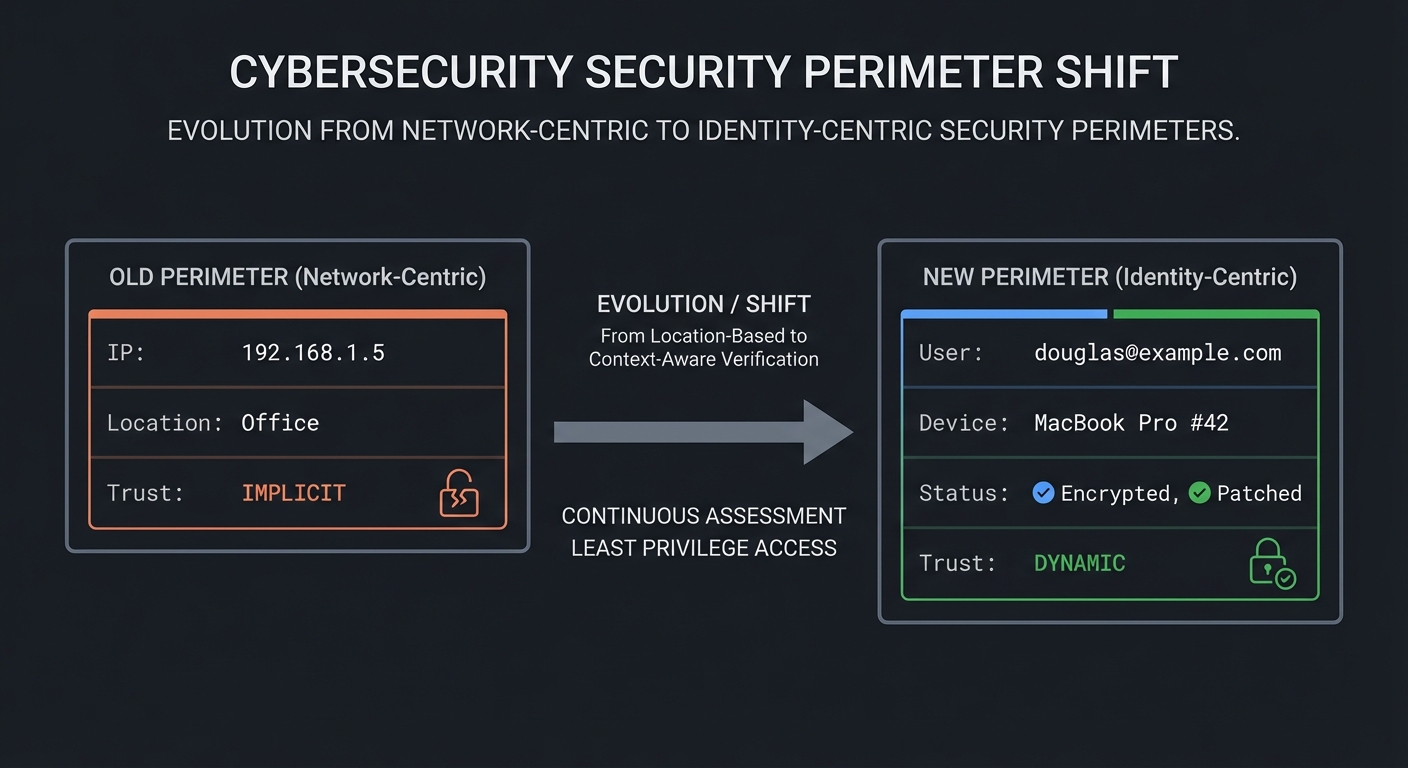 Perimeter Shift: Network to Identity