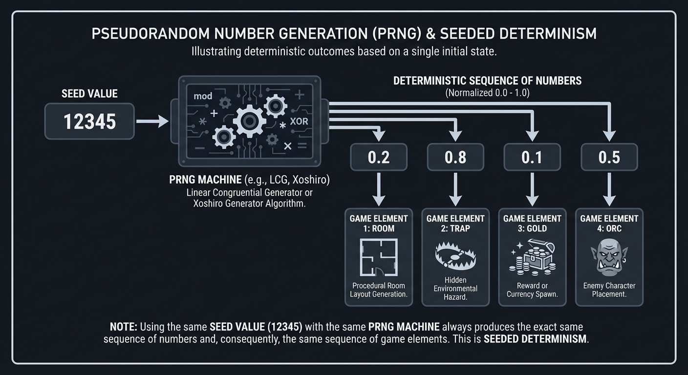 PRNG Seed Determinism