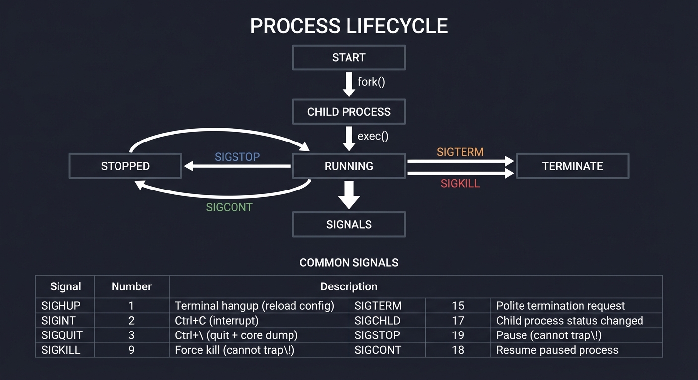 Process lifecycle