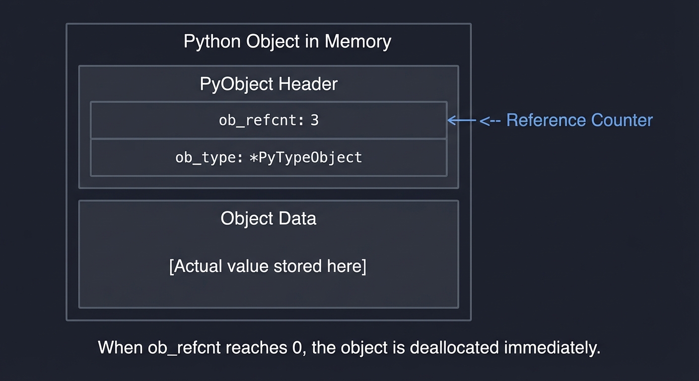 Python Object Memory Structure