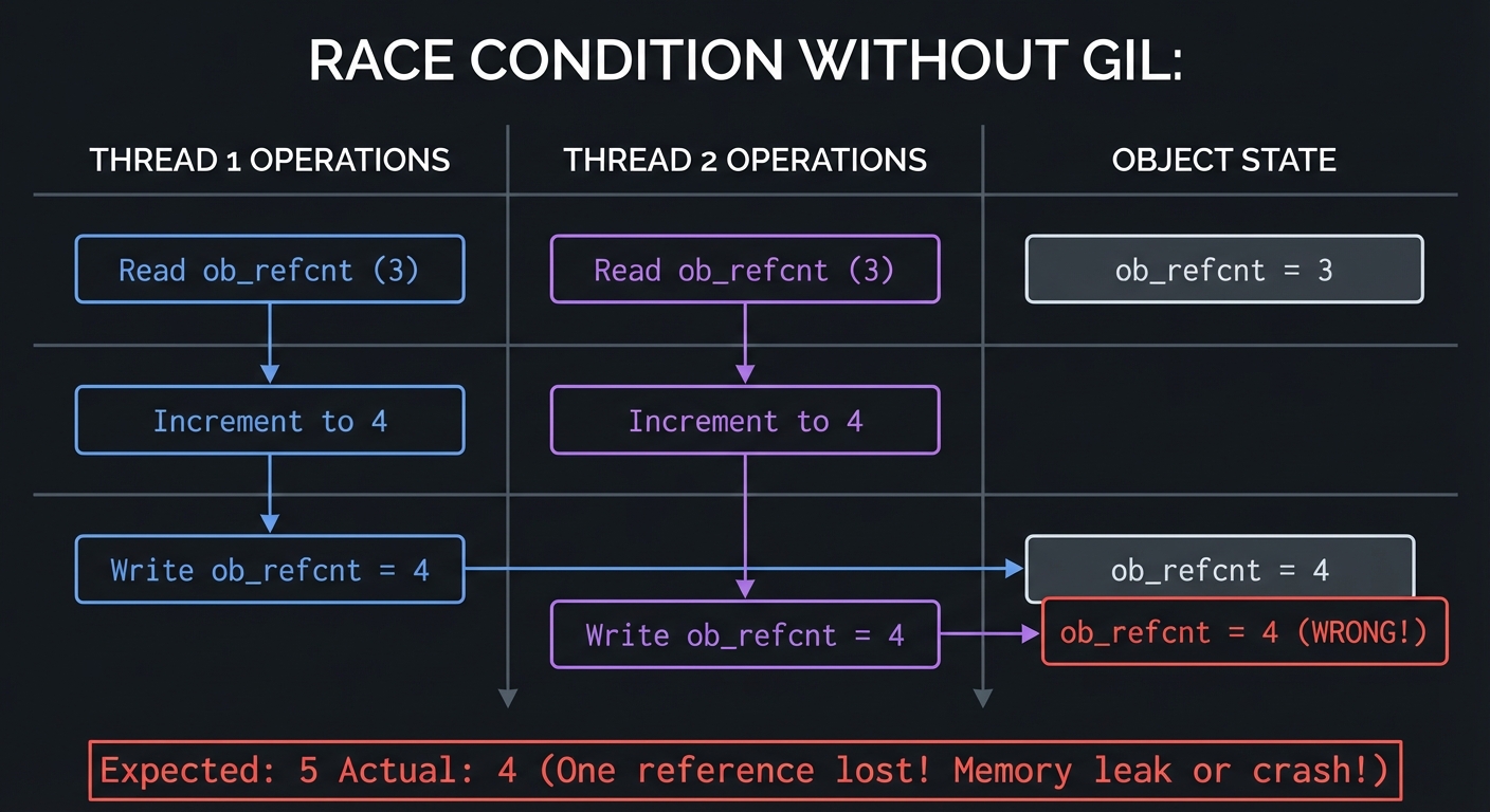 Race Condition in Reference Counting
