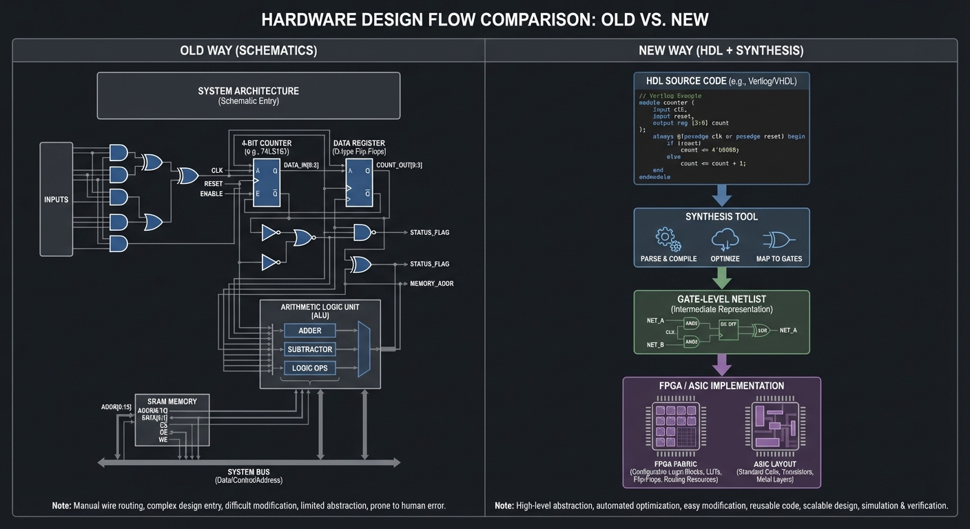 Schematics vs HDL workflow