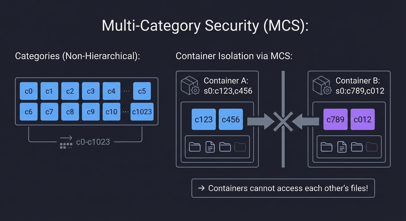 SELinux MCS Container Isolation