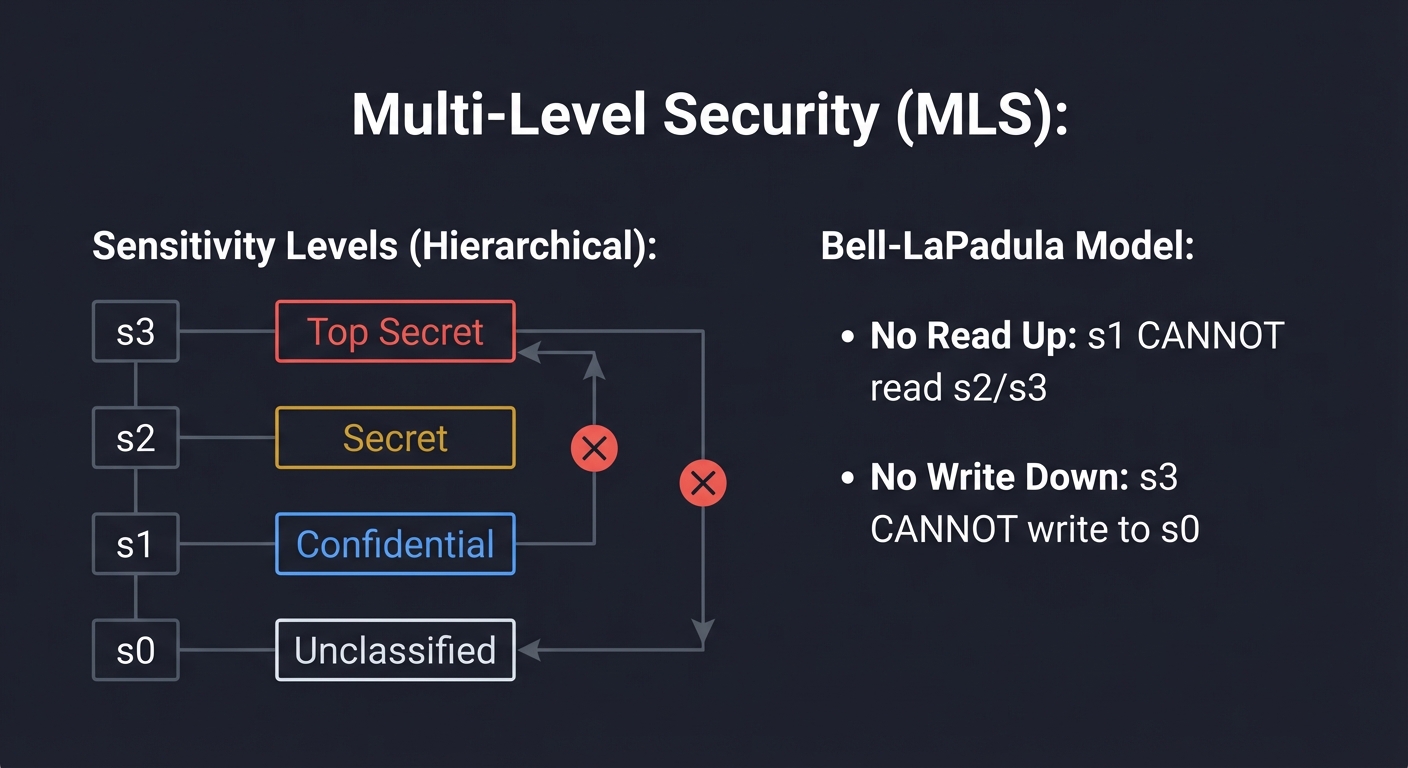 SELinux MLS Hierarchy