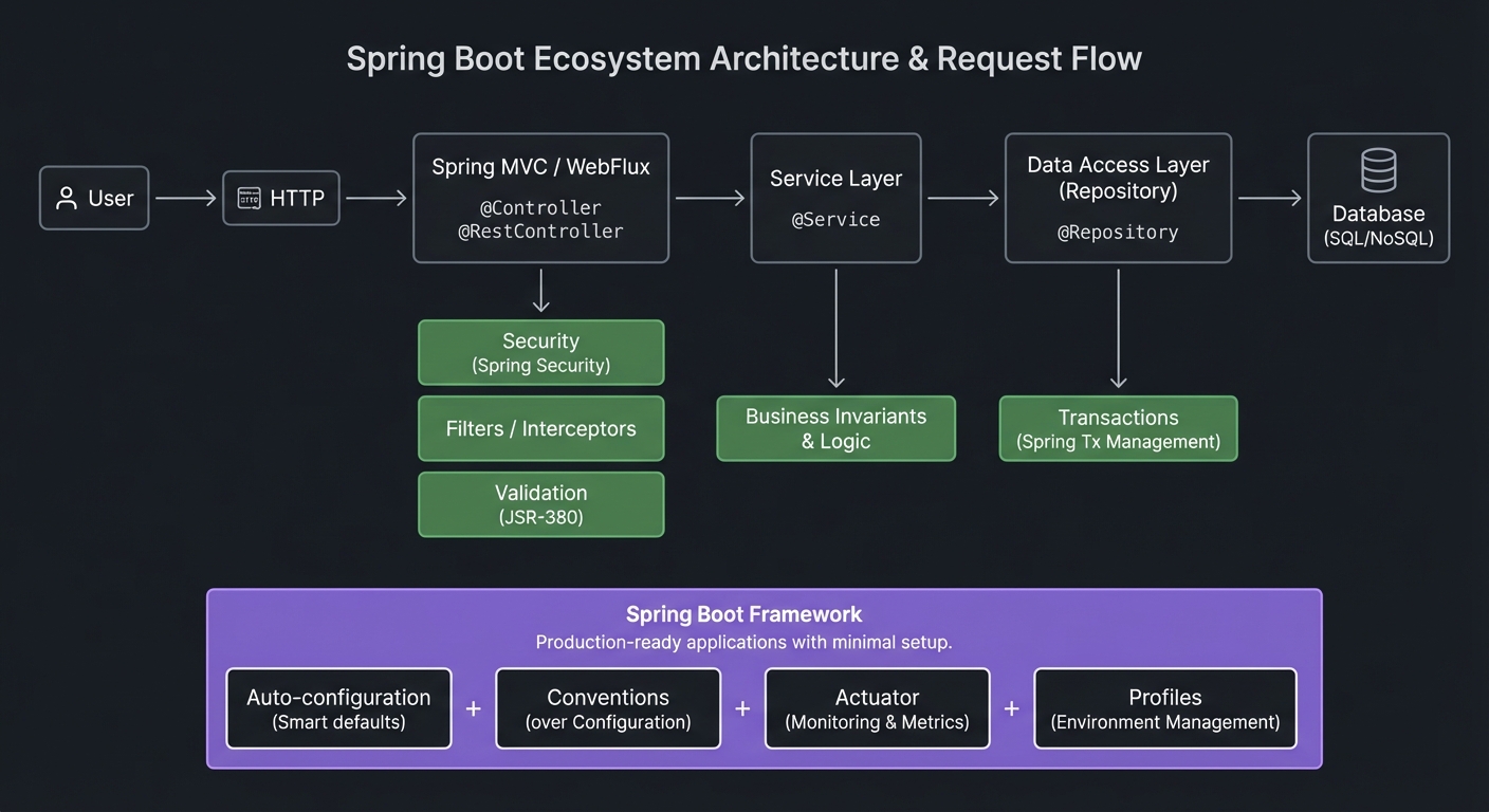 Spring Boot Ecosystem Architecture