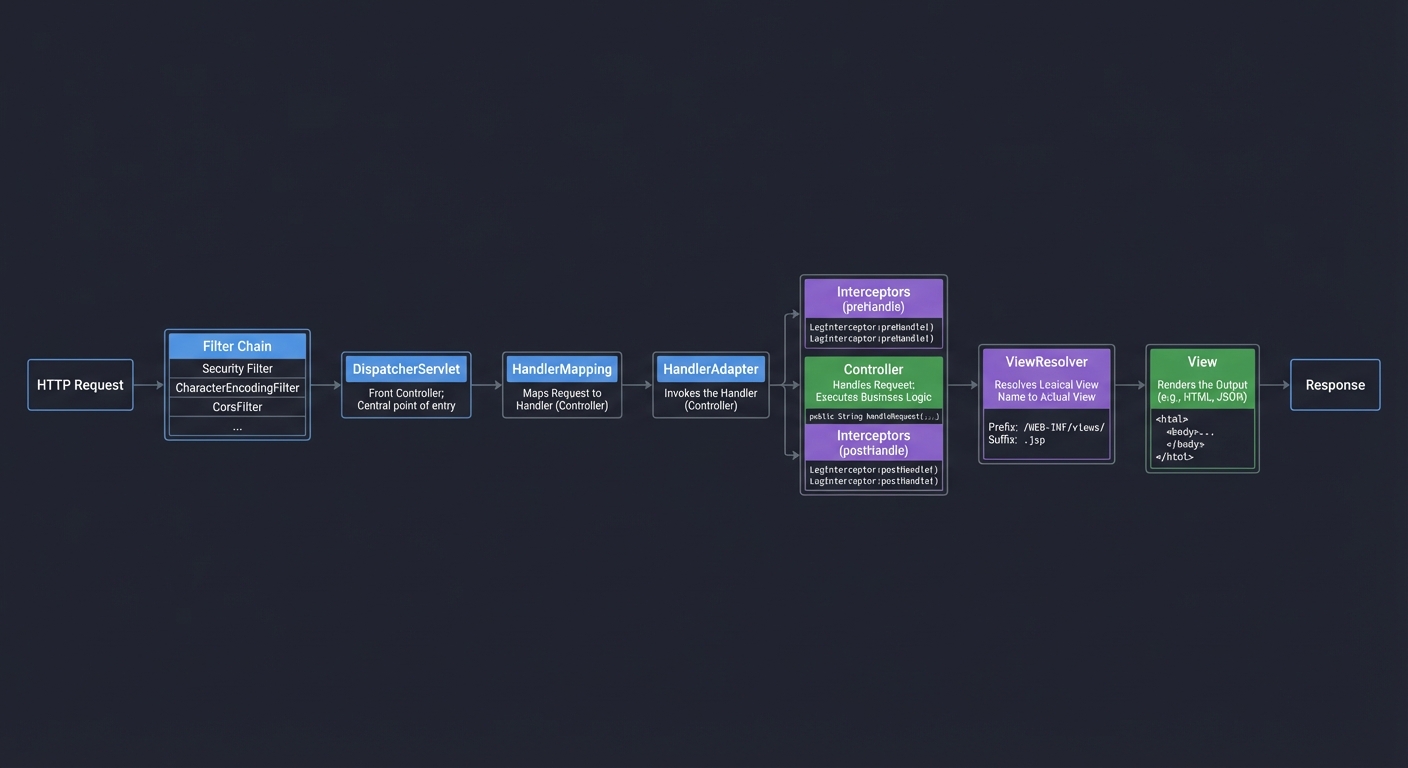 Spring MVC Request Flow