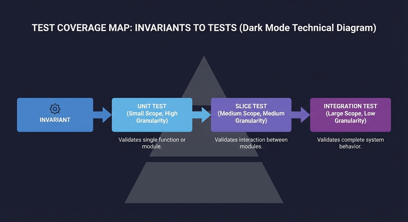 Test Coverage Pyramid Map