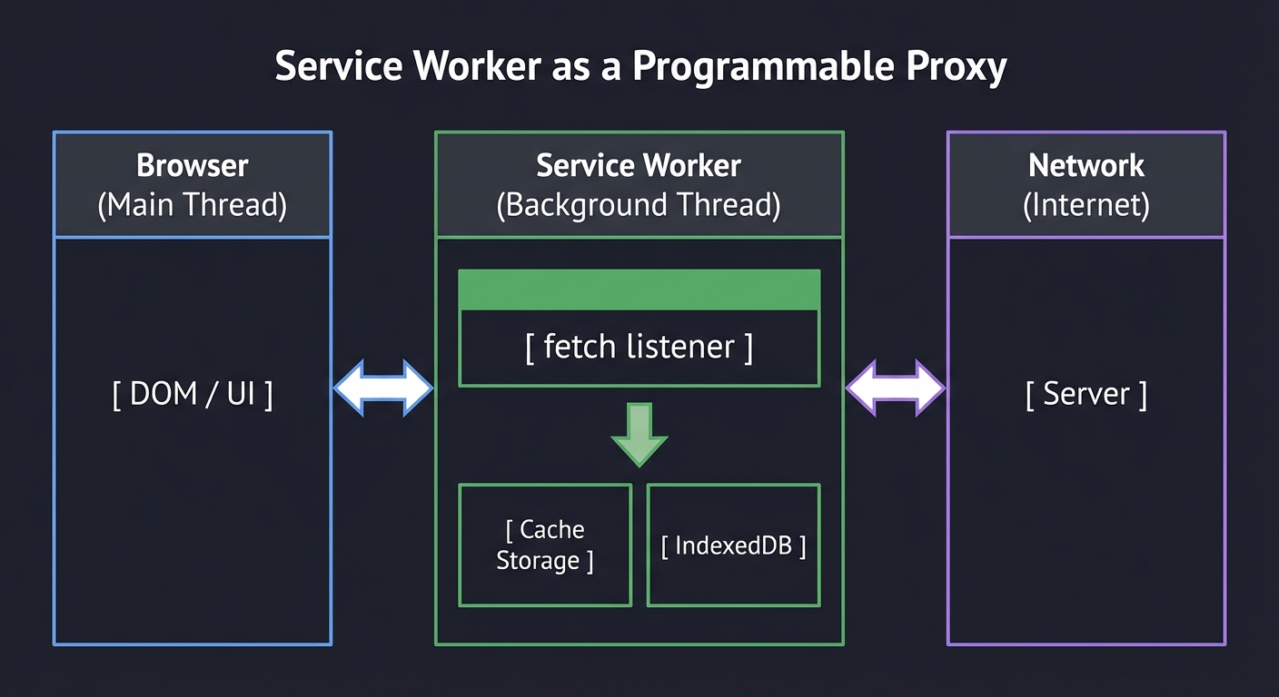 Service Worker Proxy Architecture